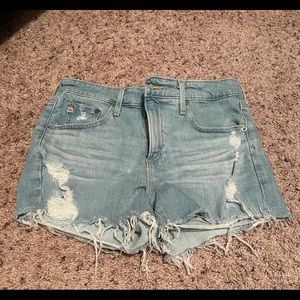 AG Jean cutoff boyfriend shorts
